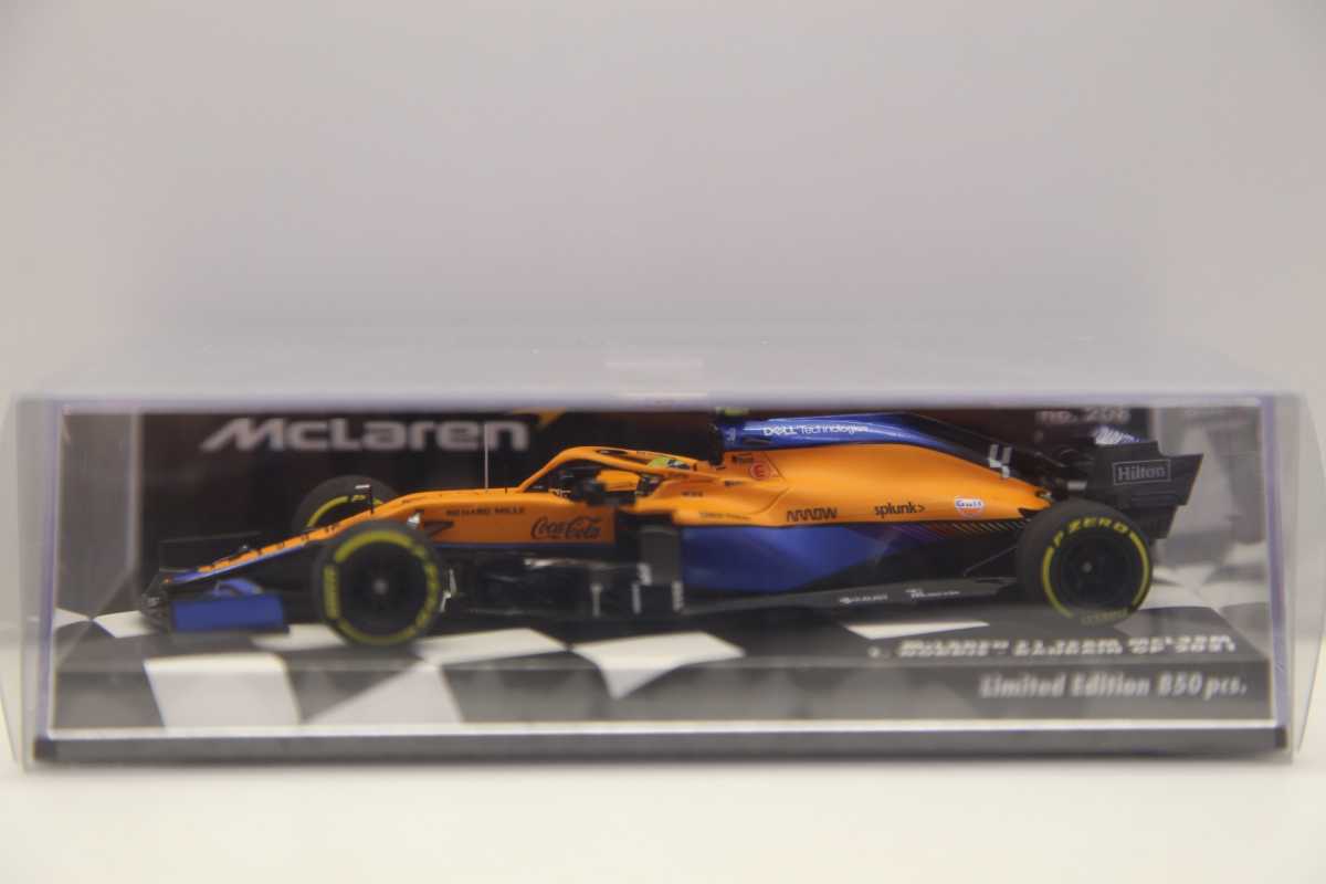 ミニチャンプス 1/43 マクラーレン F1 チーム MCL35M 2021 バーレーン