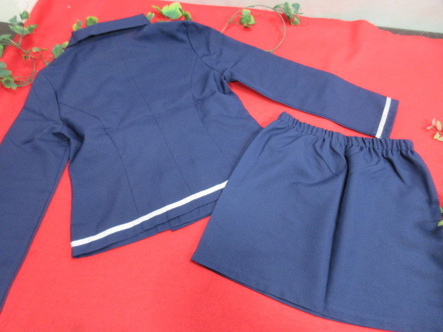 6H8572(8) Good Luck Mini ska Police uniform policewoman police goods cosplay navy 