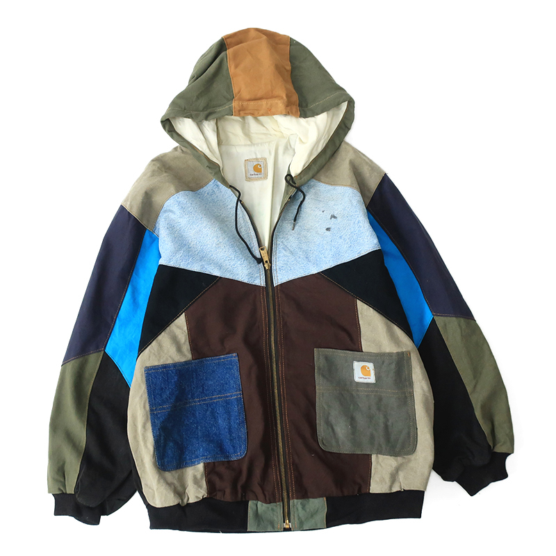 絶品】 carhartt 一点物リメイク◎ダックパーカー/アクティブ