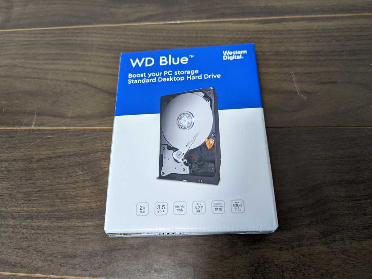 大流行中！ Western Digital 8TB WD ブルー PC ハードディスク HDD キャッシュ 3.5インチ WD80EAZZ:公式