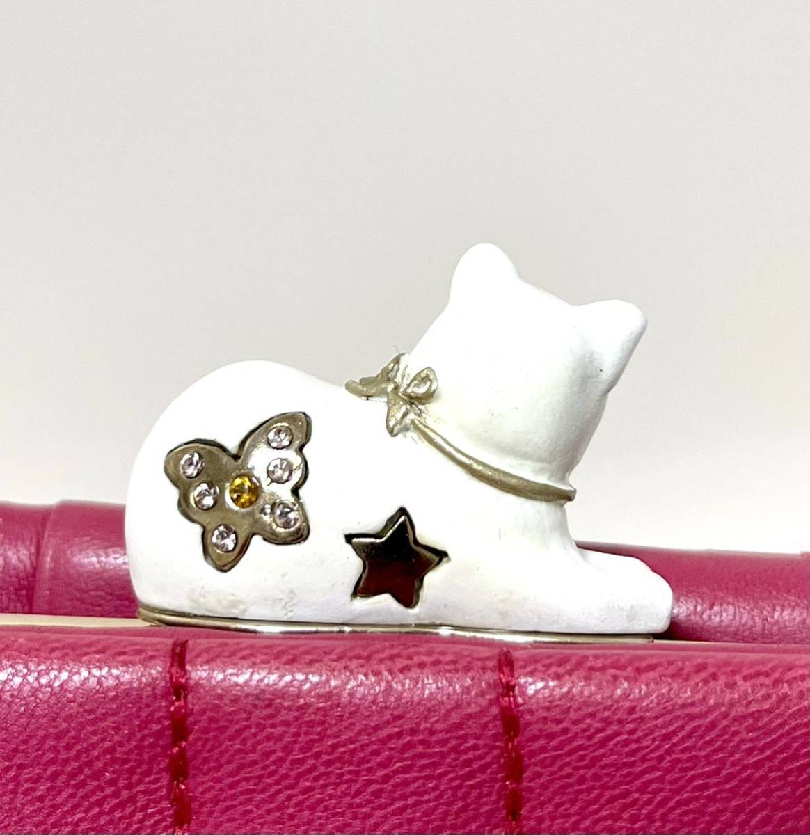 一度使用のみ】ANNA SUI 財布 ハーレクイン 猫 ネコ アナスイ 一度使用のみ】ANNA SUI 財布 ハーレクイン 猫 ネコ アナスイ