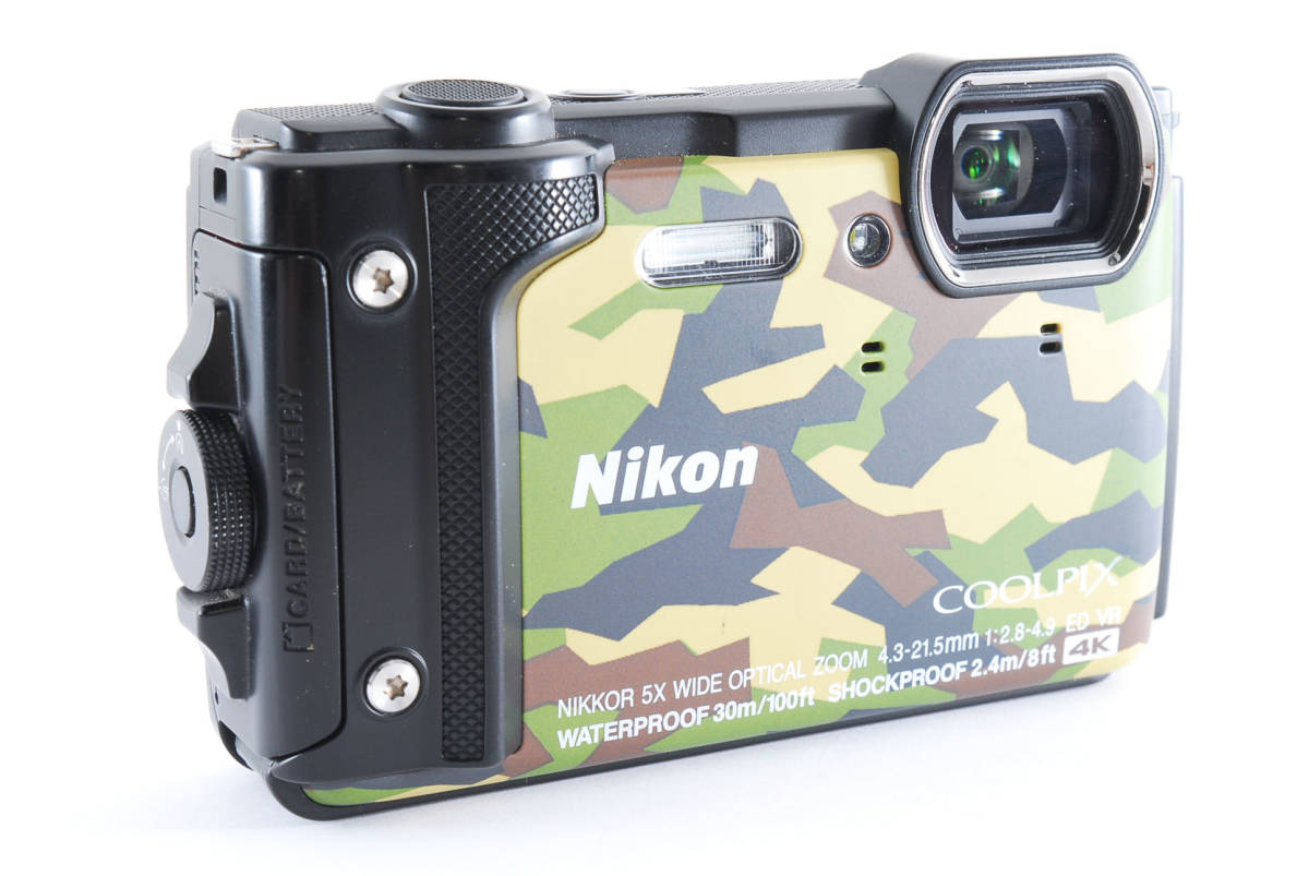 Nikon COOLPIX W300 カムフラージュ 迷彩柄 カラー コンパクトデジタル 