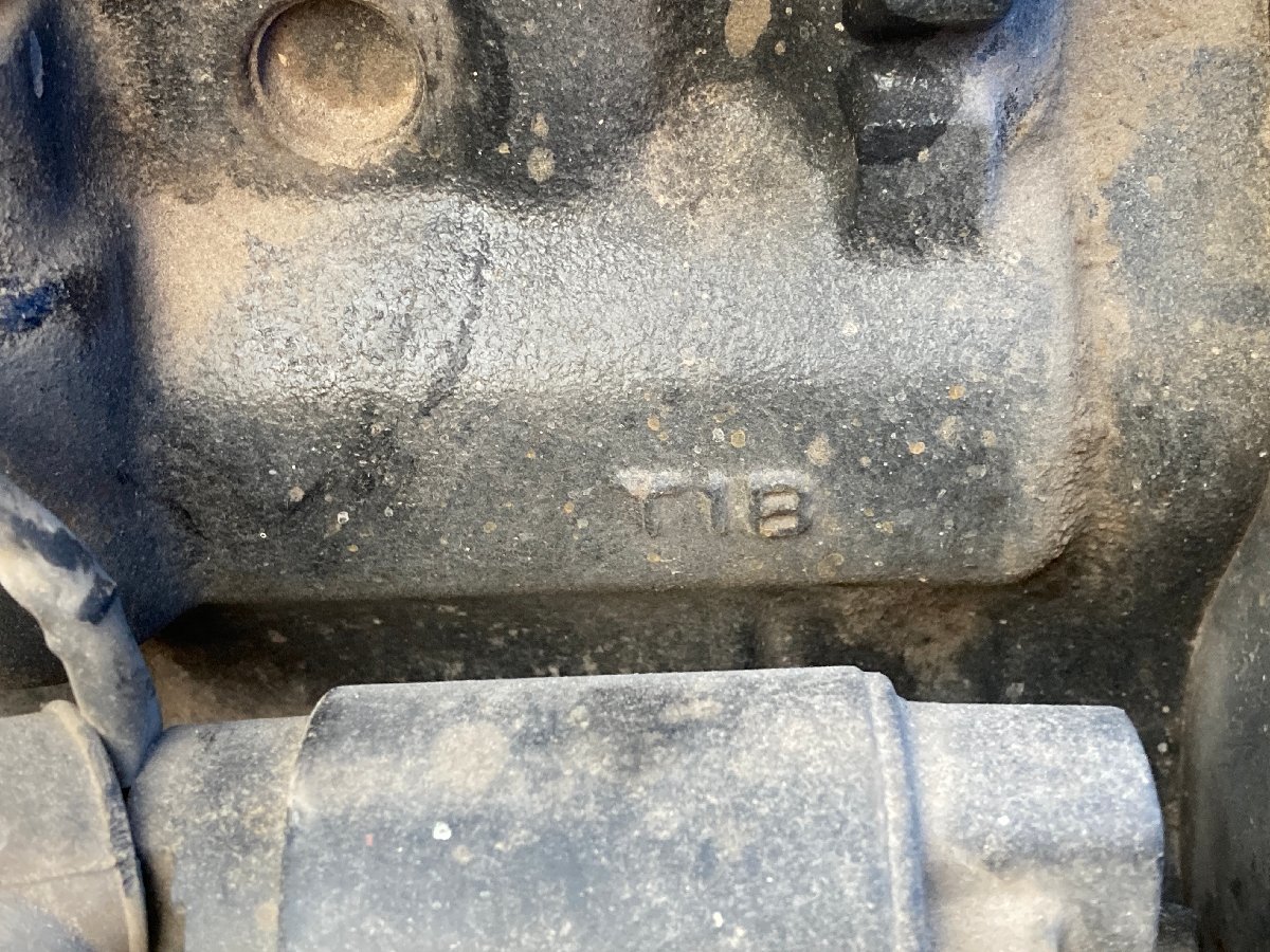 滋賀発 コンバイン 三菱 VS231 エンジン 動作未確認 ジャンク品 部品 