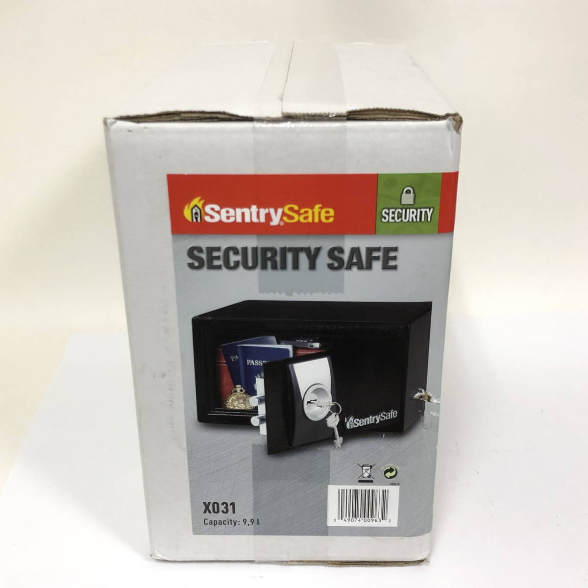 [ unopened * unused ] SENTRY SAFE cent Lee safe classical key type security storage cabinet safe XO31 (NN0329_8)