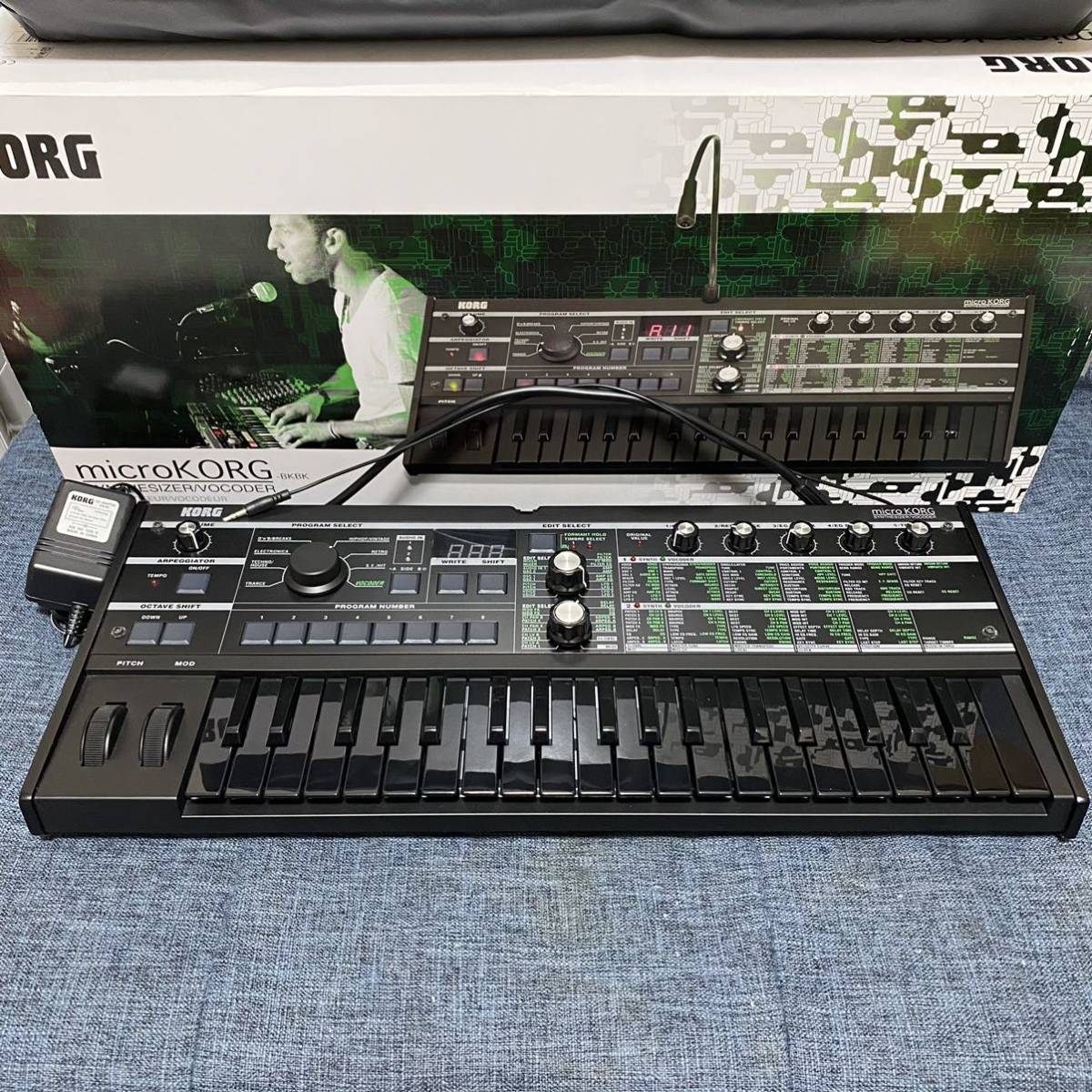 Yahoo!オークション - 【極美品】KORG microKORG BKBK マイクロ...