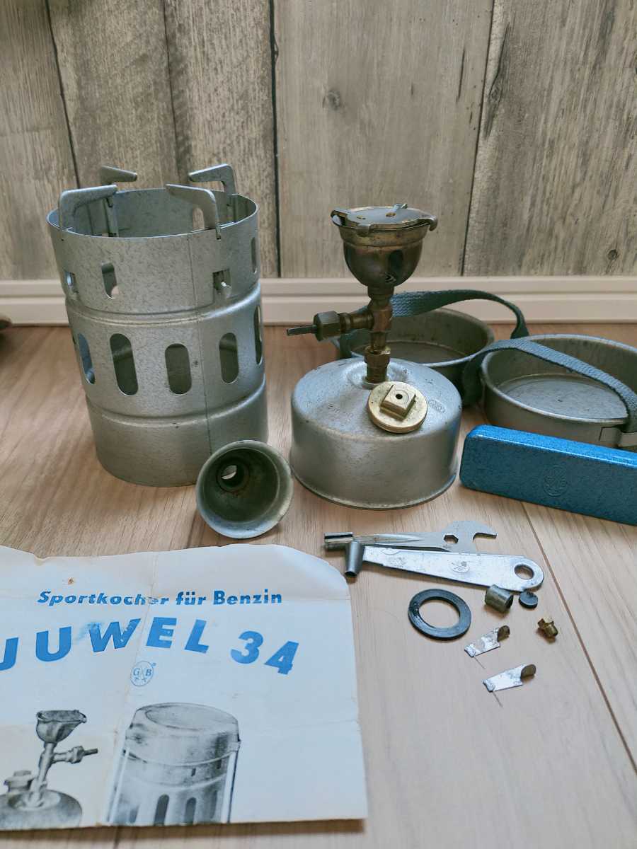 軍用ガソリンストーブ JUWEL34 ジュエル34 - キャンプ、アウトドア用品