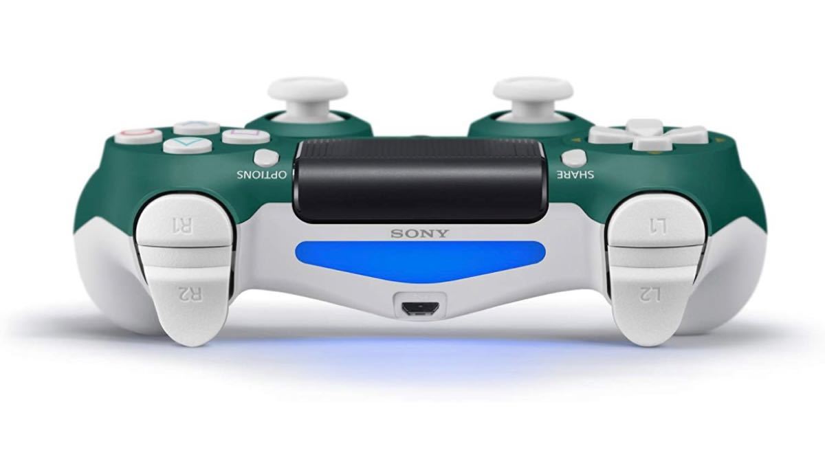 PS4 PlayStation 4 ワイヤレスコントローラー (DUALSHOCK 4) アルパイングリーン限定カラー