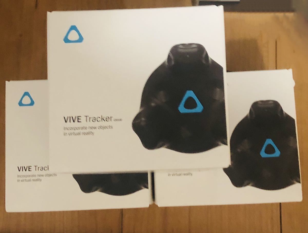 HTC VIVE トラッカー 3個セット 一つだけ開封品未使用 taniura.com