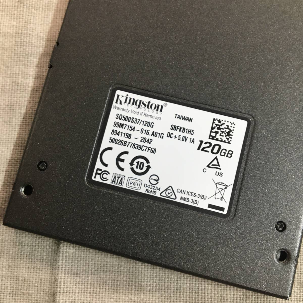 Kingston SSD ドライブ UV500 SSD 2.5インチ 960GB