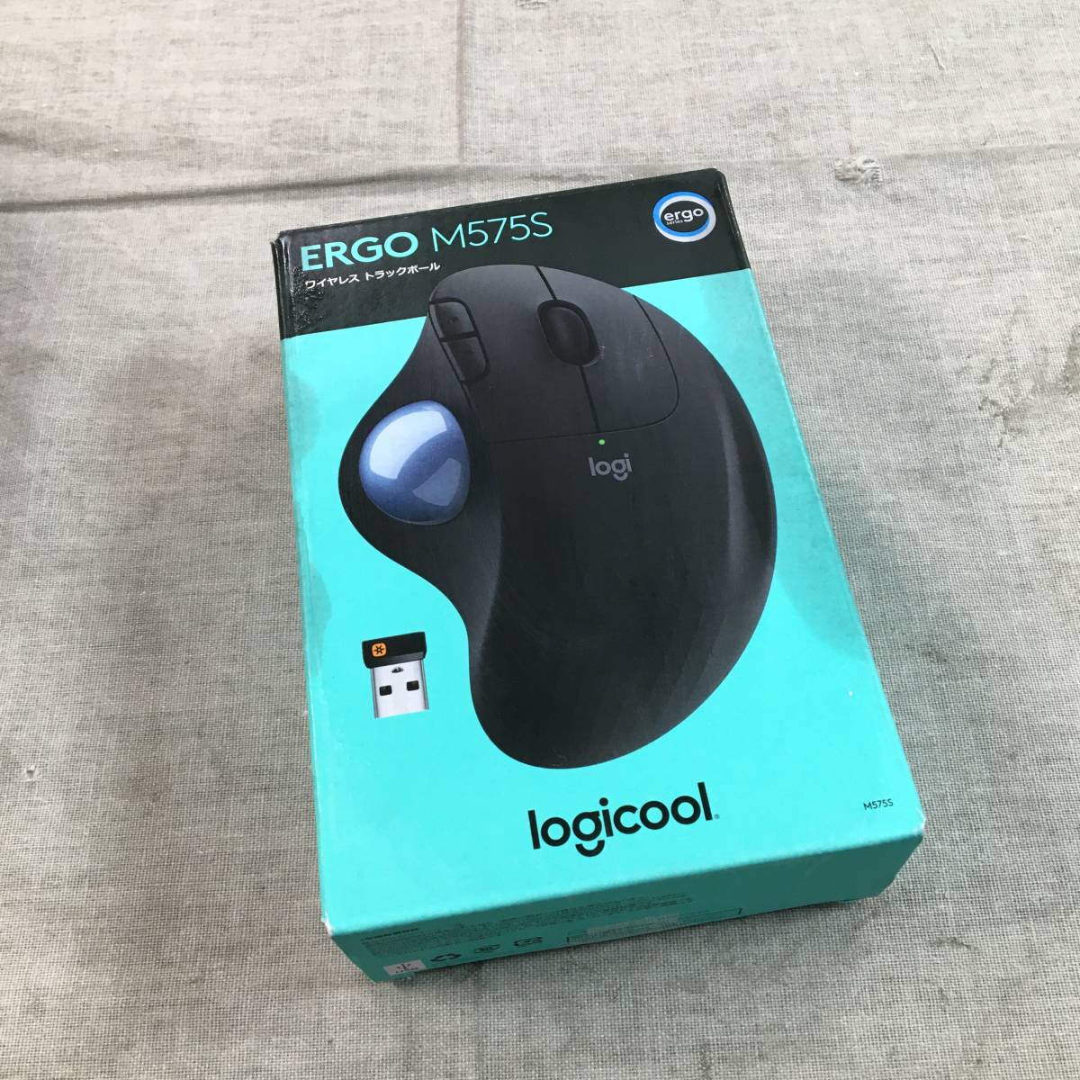 現状品 ロジクール ワイヤレスマウス トラックボール 無線 M575S