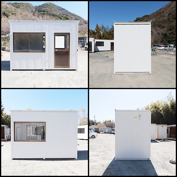 コンテナハウス 大町モータース 2坪 スペースハウス 建設機械 コンテナハウス 大町モータース 2坪 スペースハウス 建設機械