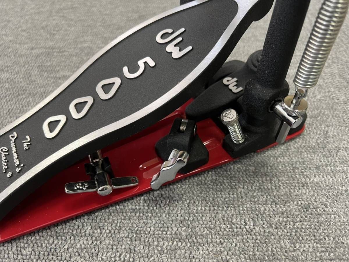 dw 5000 バスドラム ペダル ドラム 楽器 ダブルチェーン ケース