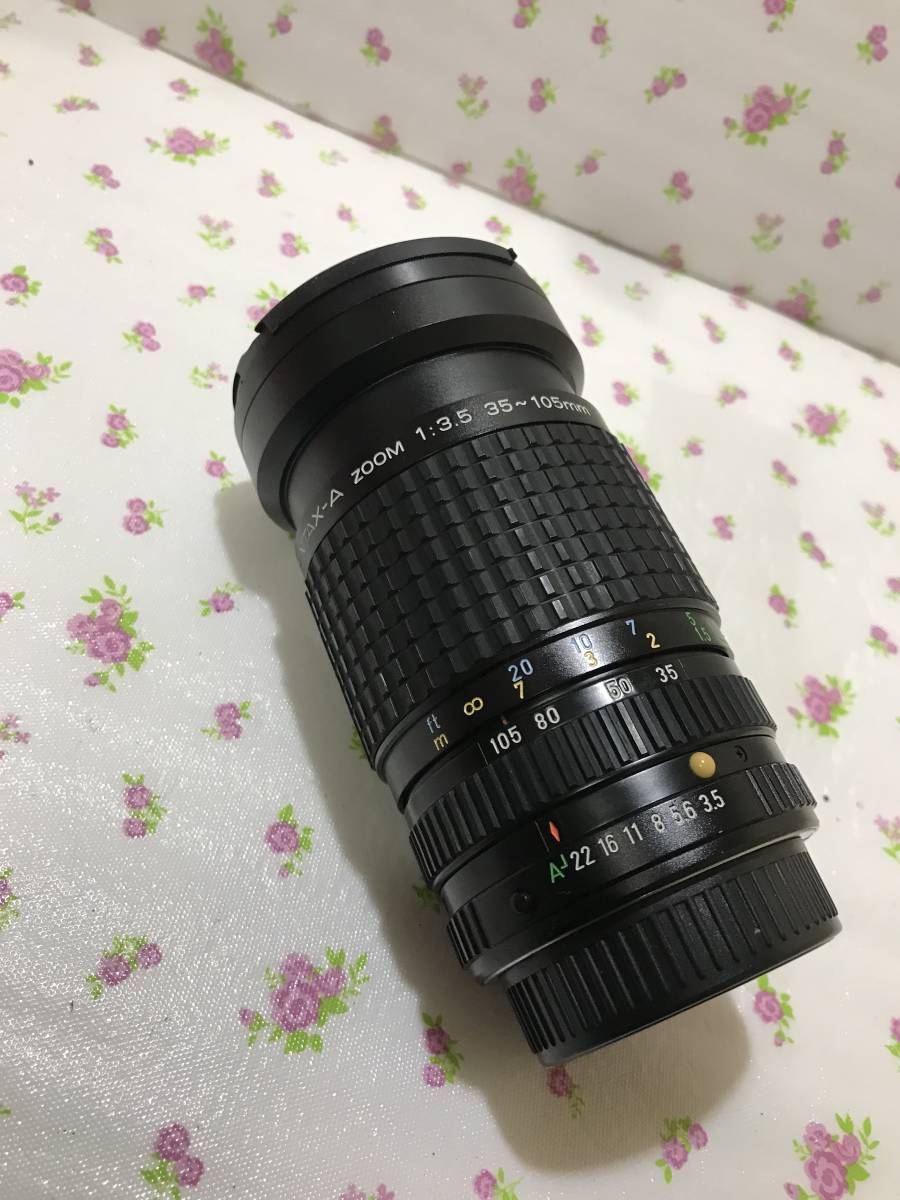 ペンタックス SMC PENTAXーA ZOOM 35ー105m f3・5 マクロ 美品 www
