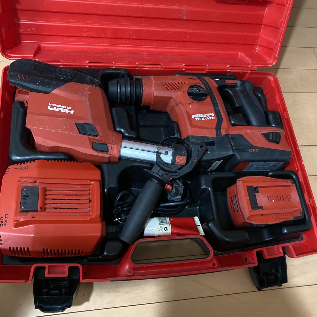 Yahoo!オークション - HILTI 充電式 ハンマードリル TE6-A DRS