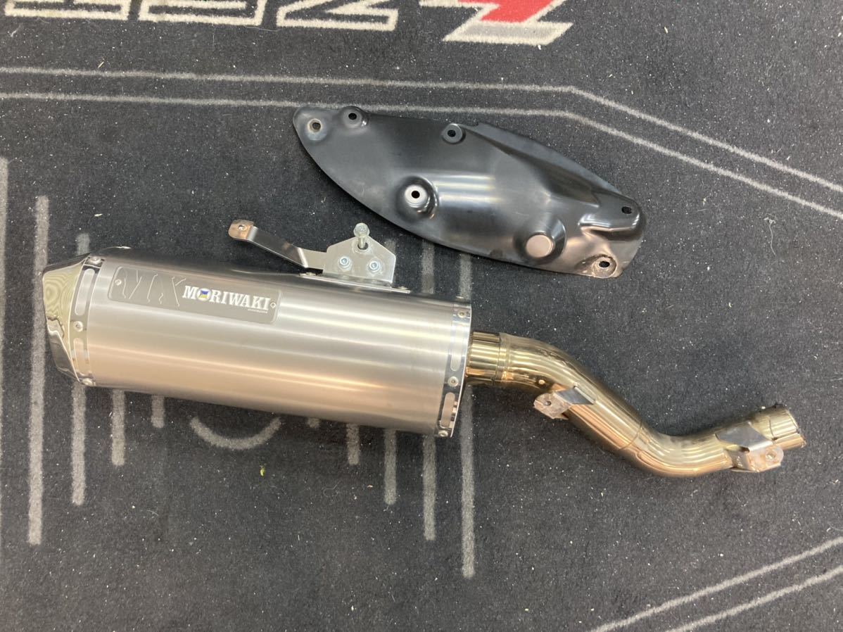 HONDA CRFL MD モリワキ スリップオンマフラー