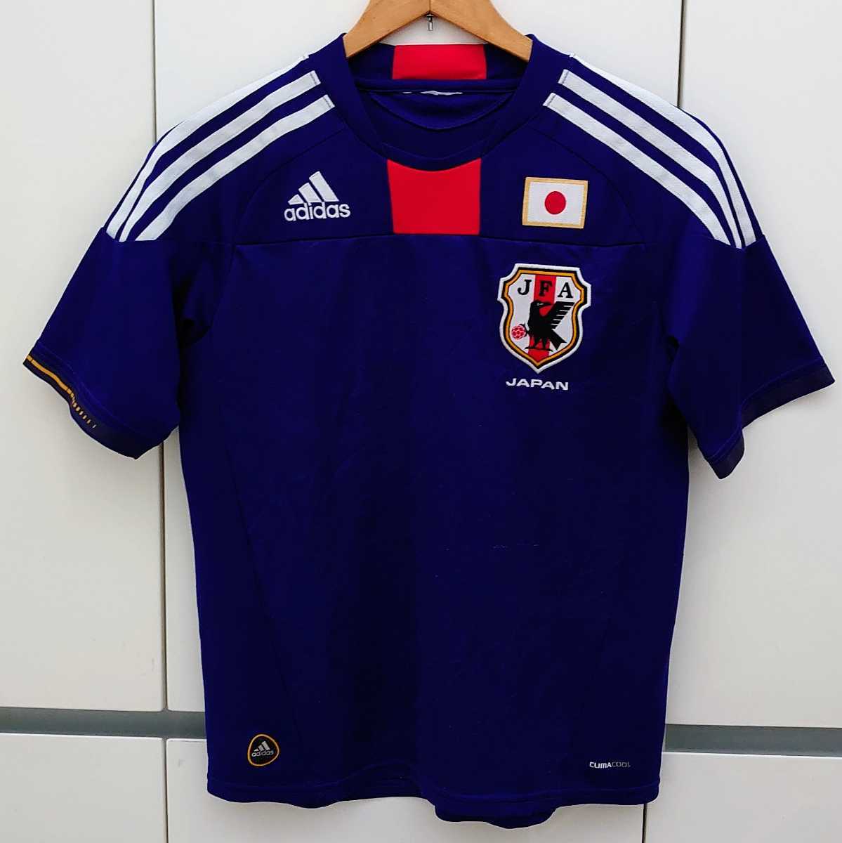 日本代表 サッカー レプリカ ユニフォーム Tシャツ 150cm相当 JFA adidas サッカー日本代表 日本代表ユニフォーム CLIMACOOL_画像1