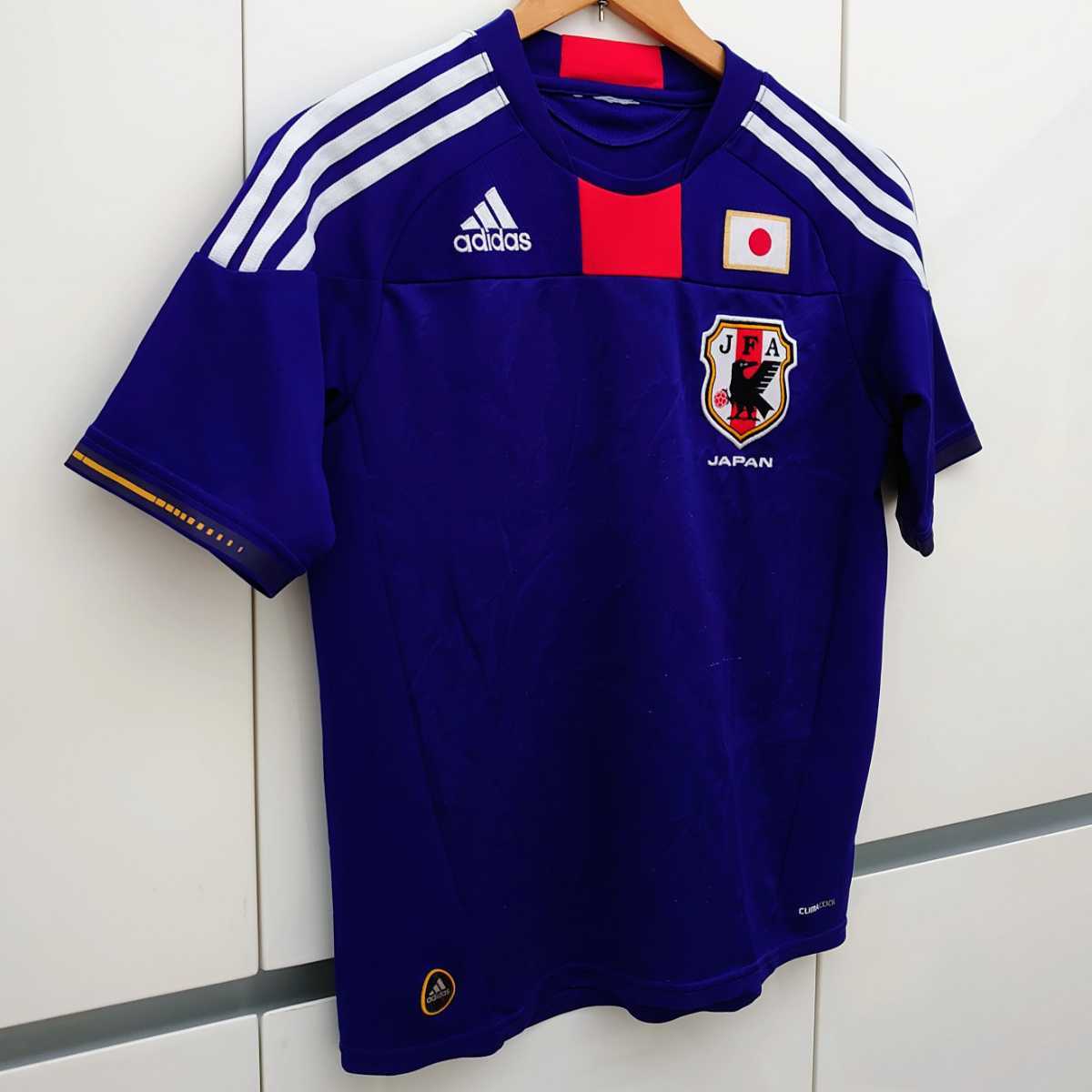 日本代表 サッカー レプリカ ユニフォーム Tシャツ 150cm相当 JFA adidas サッカー日本代表 日本代表ユニフォーム CLIMACOOL_画像3