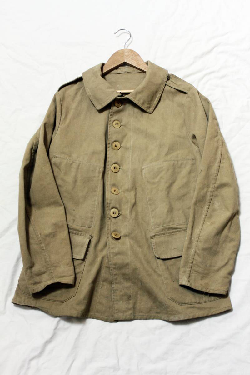Special Piece] 20s-30s FRENCH ARMY BOURGERON JACKET / 稀少 