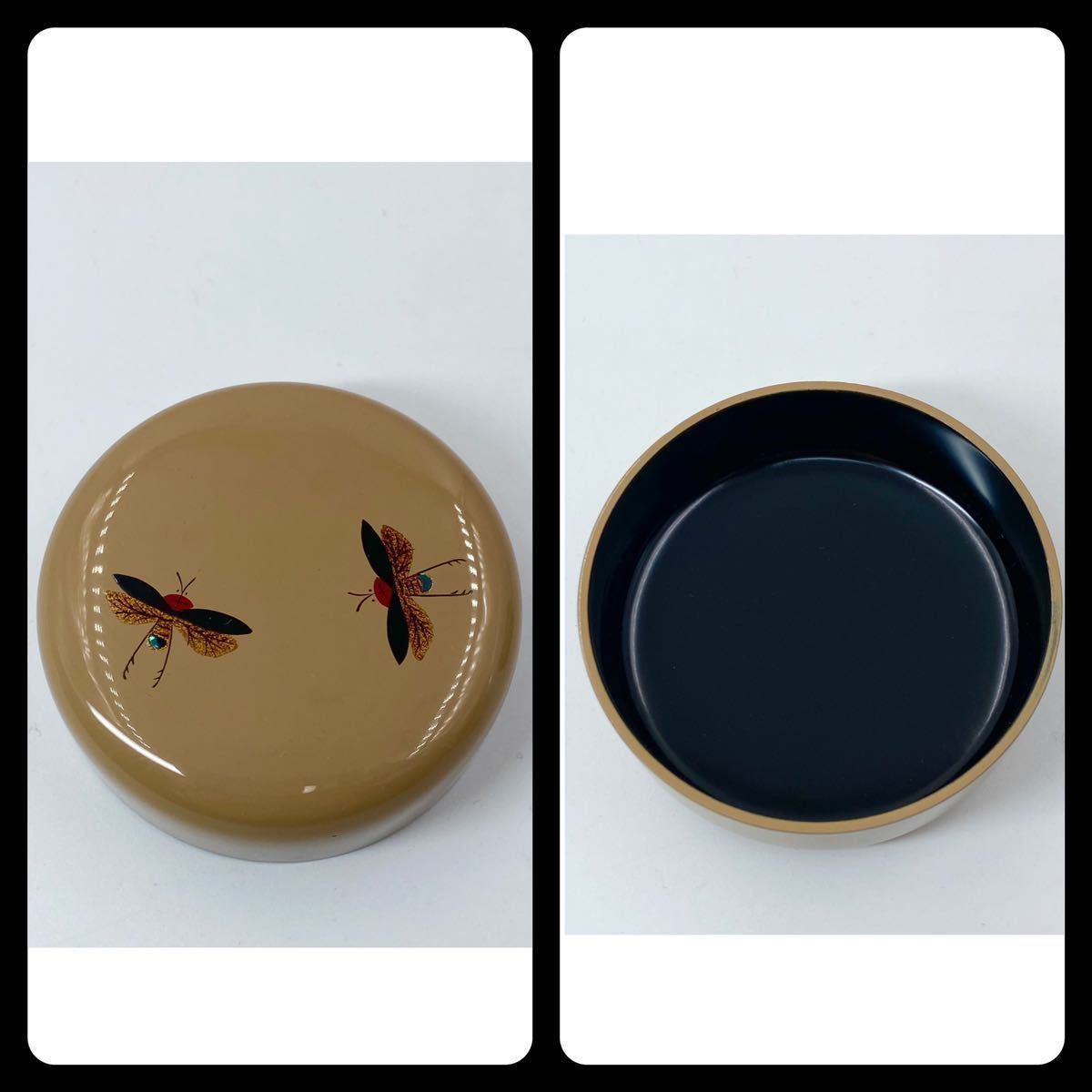 茶道具】 【山下泰園】早苗蛍 白棗 螺鈿 桐共箱 紙外箱 茶入 茶道具】 【山下泰園】早苗蛍 白棗 螺鈿 桐共箱 紙外箱 茶入