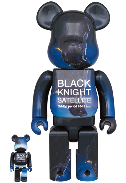 手数料安い 100％ SATELLITE KNIGHT BLACK BE@RBRICK & Toy/AKASHIC