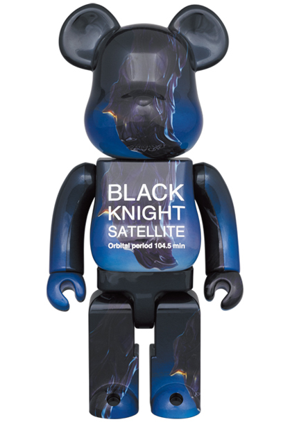 手数料安い 100% SATELLITE KNIGHT BLACK BE@RBRICK & Toy/AKASHIC