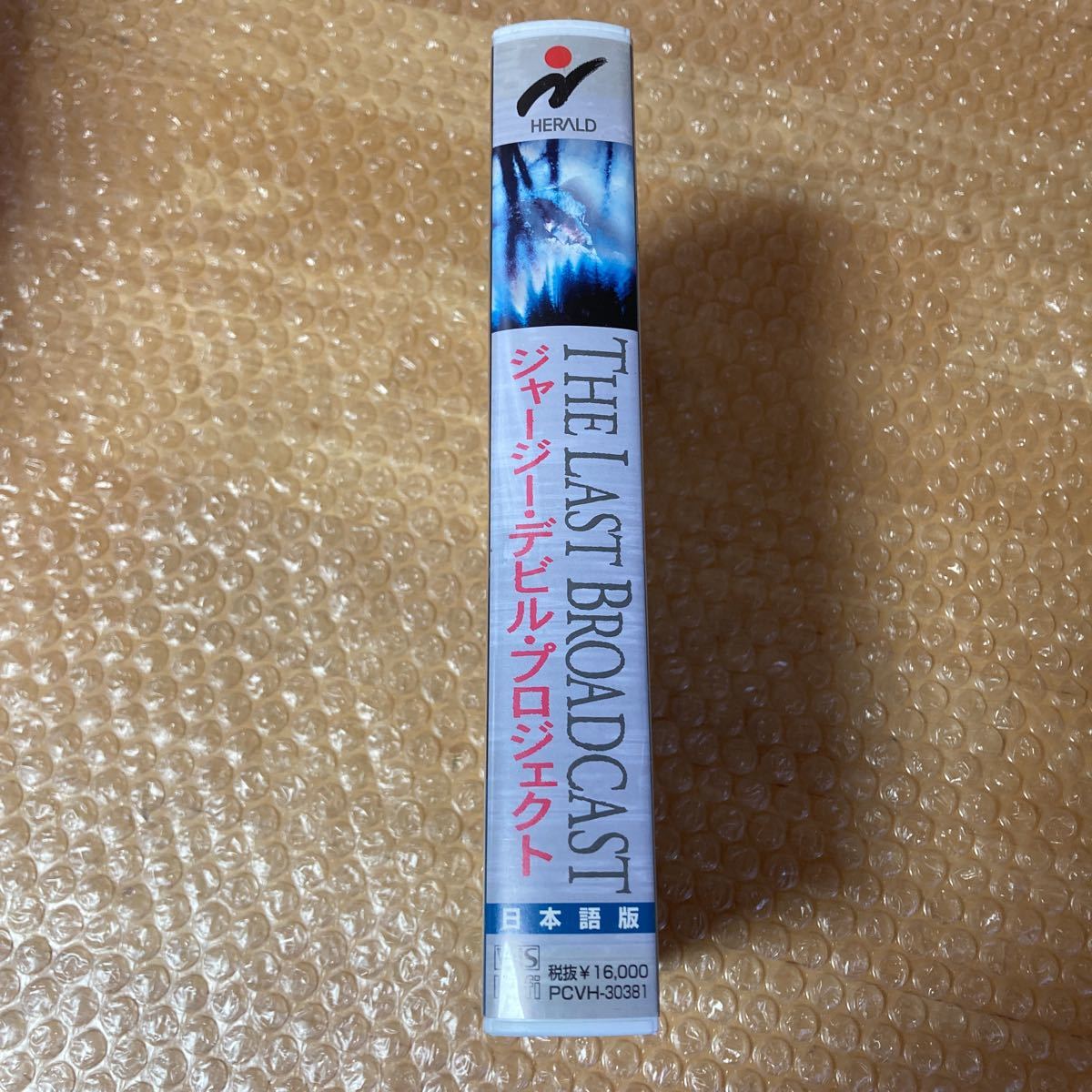 VHSビデオテープ 映画 ジャージー・デビル・プロジェクト 日本語版 簡単な視聴確認のみ