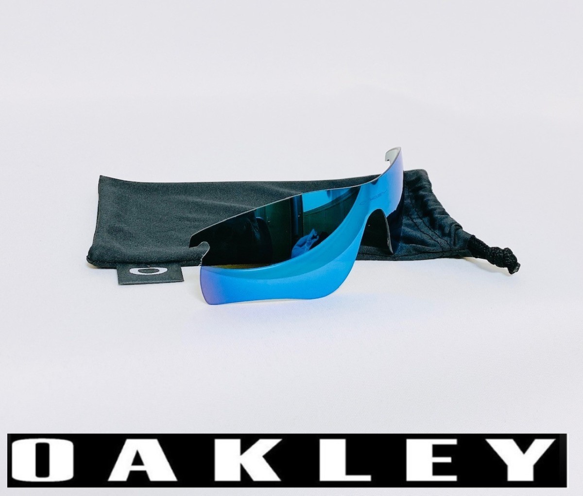 大人気の RADARLOCK OAKLEY PATH 交換用レンズ　9181/3238 SAPPHIRE Prizm レーダーロックパス用 セル、プラスチックフレーム