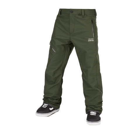 いいスタイル GREEN SATURATED PNT GORE-TEX L 【21-22】VOLCOM