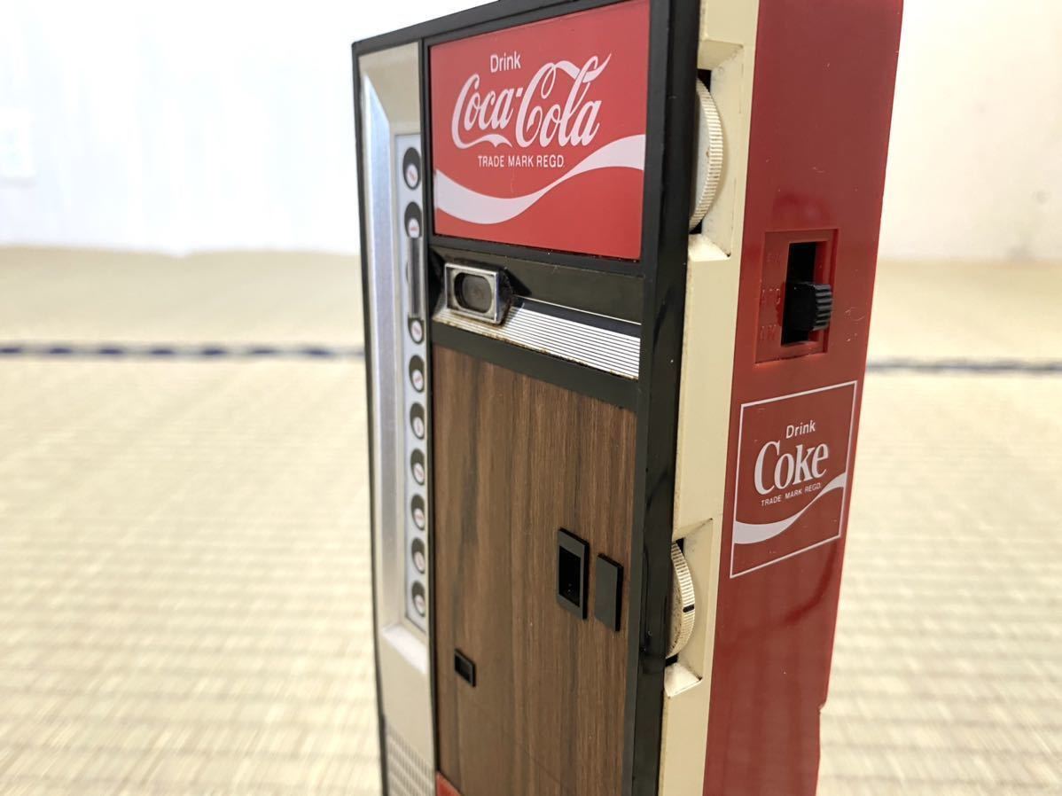 コカ・コーラ 自動販売機型 ラジオ 受信確認済 非売品 レトロ
