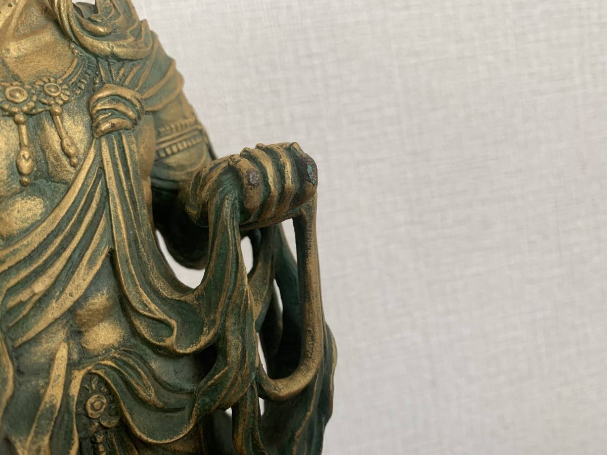 大仏師 松久宗琳 不動明王 ブロンズ像 銅像 仏教美術 大仏師 松久宗琳 不動明王 ブロンズ像 銅像 仏教美術