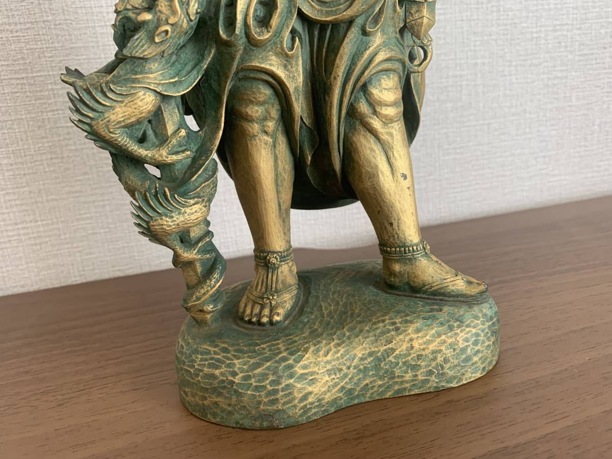 大仏師 松久宗琳 不動明王 ブロンズ像 銅像 仏教美術 大仏師 松久宗琳 不動明王 ブロンズ像 銅像 仏教美術