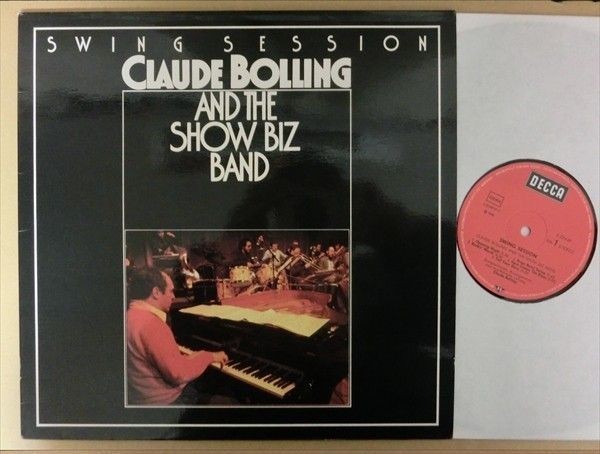 試聴 洒落 ビッグバンド スウィング Claude Bolling And The Show Biz Band Swing Session LP ヨーロピアン ジャズ オルガンバー_画像1