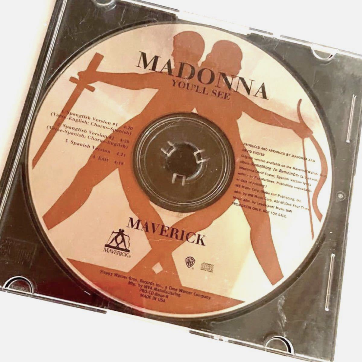 Madonna You’ll See マドンナ 激レア95年 プロモ