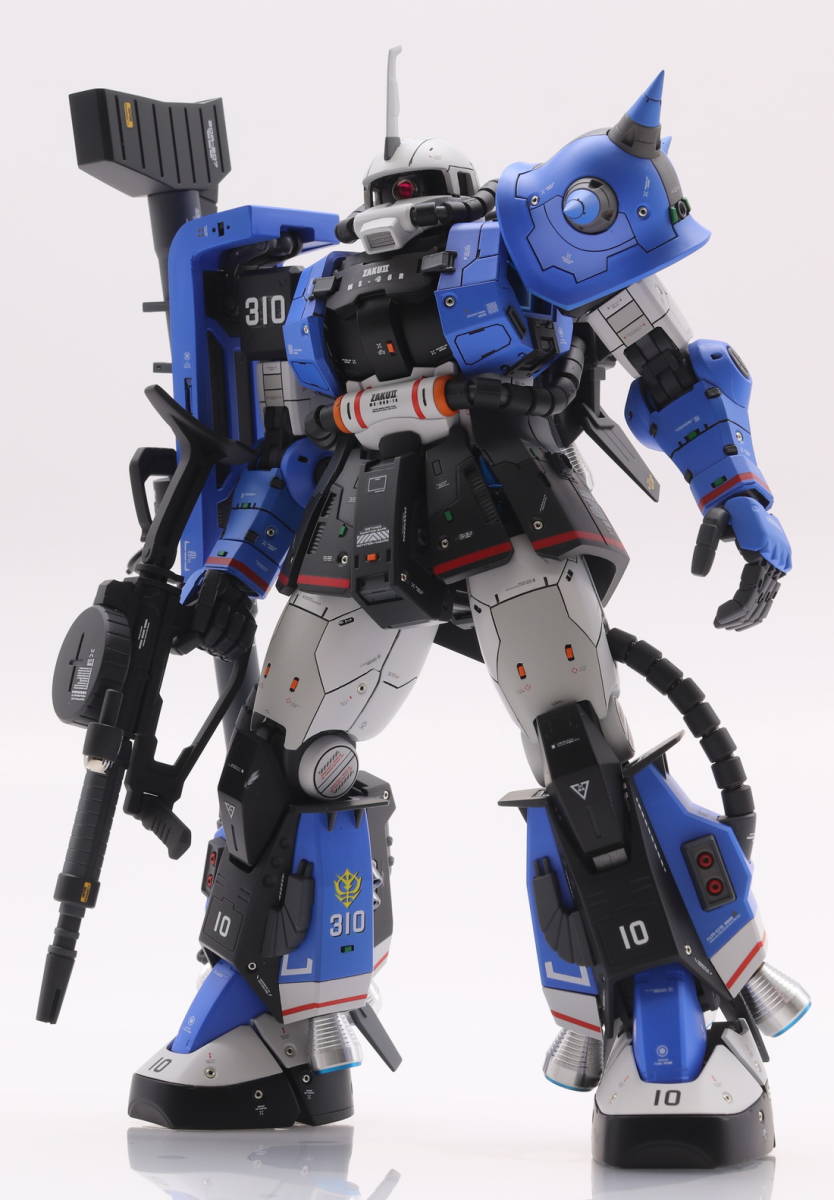 Yahoo!オークション - MG 1/100 MS-06R-1A ZAKU II 高機...