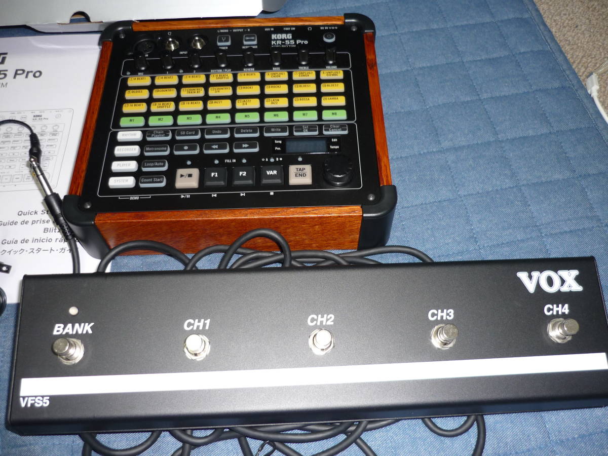 お買物マラソン最大1000円OFFクーポンあり KORG Kr-55Pro VOXのフット