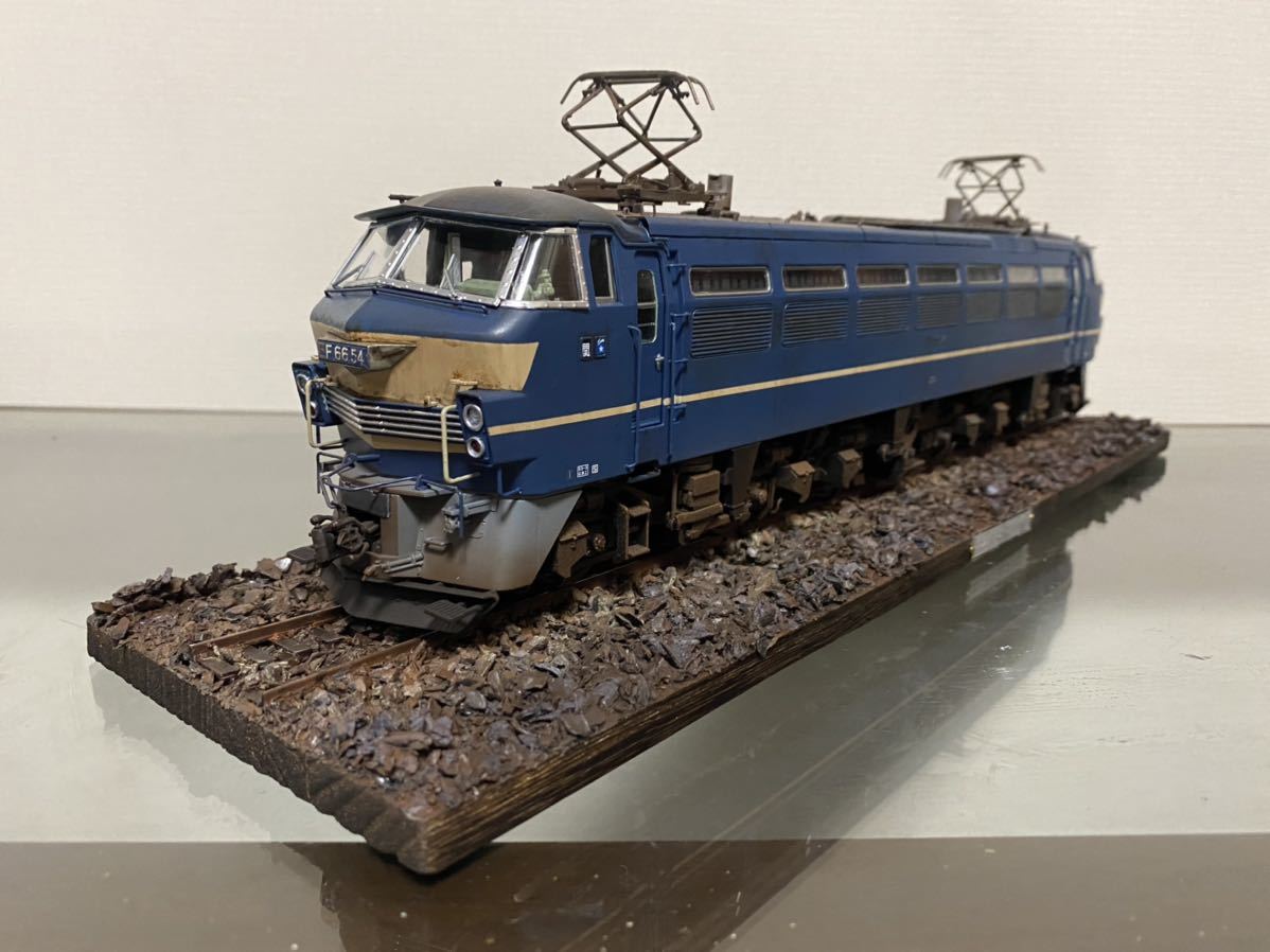 アオシマ 電気機関車 EF66 後期型 プラモデル 完成品 電気機関車 アオシマ 電気機関車 EF66 後期型 プラモデル 完成品 電気機関車