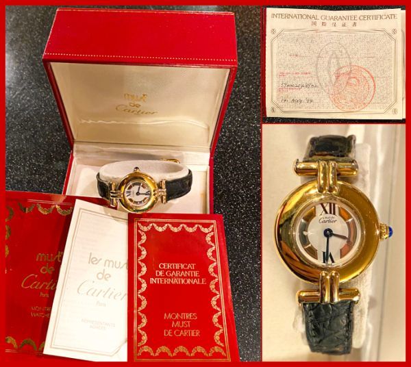 Cartier カルティエ VERMEIL ヴェルメイユ SV925 マストコリゼ 590002