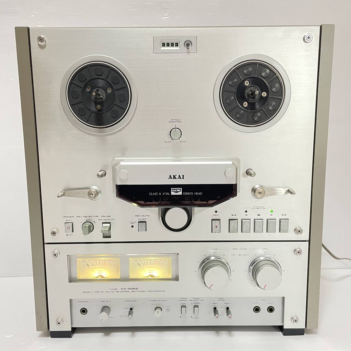 AKAI アカイ GX-266Ⅱ オープンリールデッキ AKAI アカイ GX-266Ⅱ オープンリールデッキ