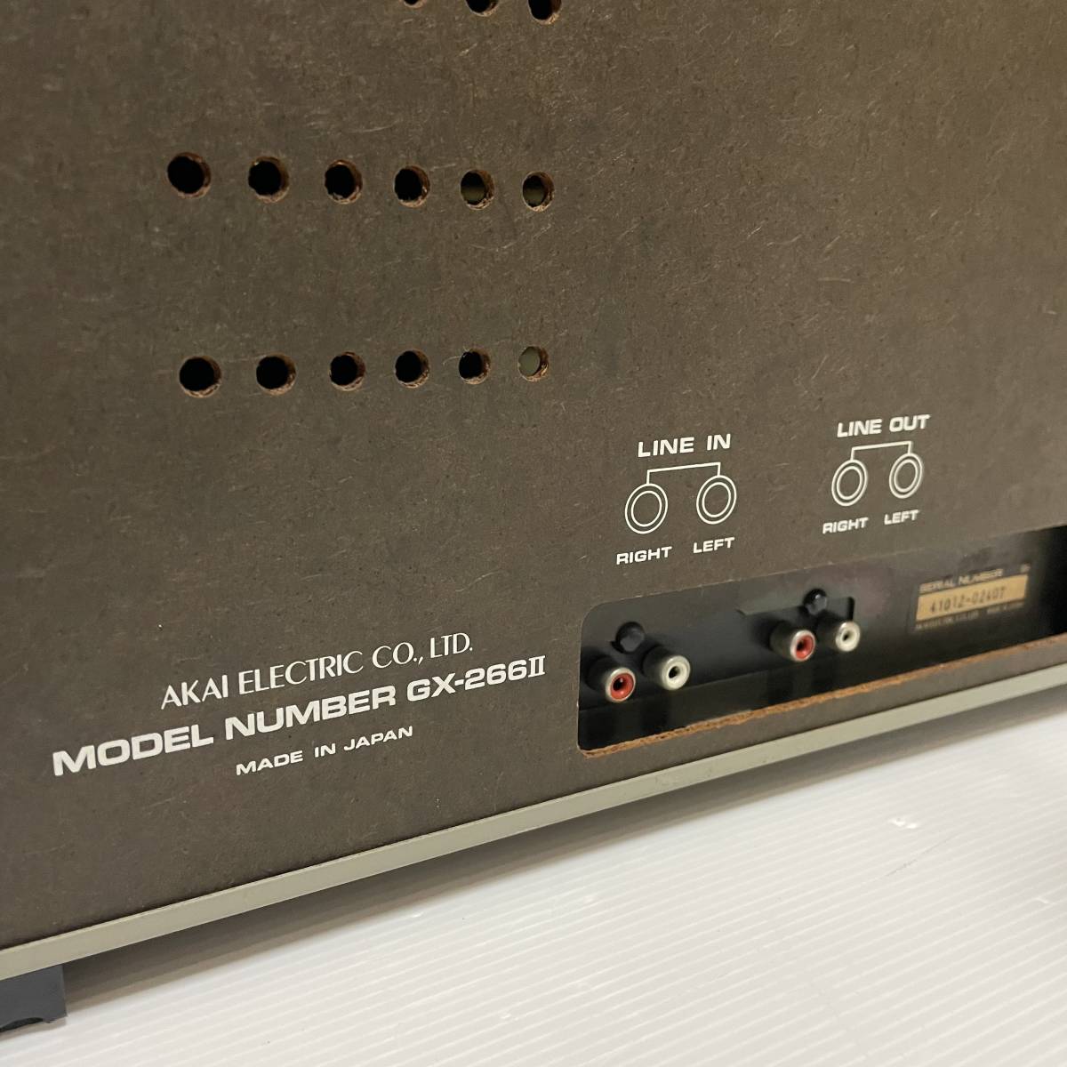 AKAI アカイ GX-266Ⅱ オープンリールデッキ AKAI アカイ GX-266Ⅱ オープンリールデッキ