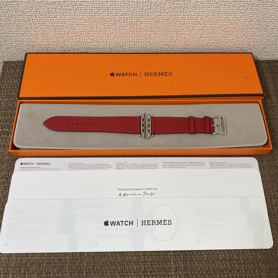 Apple Watch HERMES ヴォー・スウィフト(ルージュピマン)