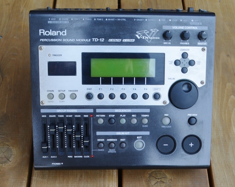 ローランド電子ドラムTD-12音源-siegfried.com.ec