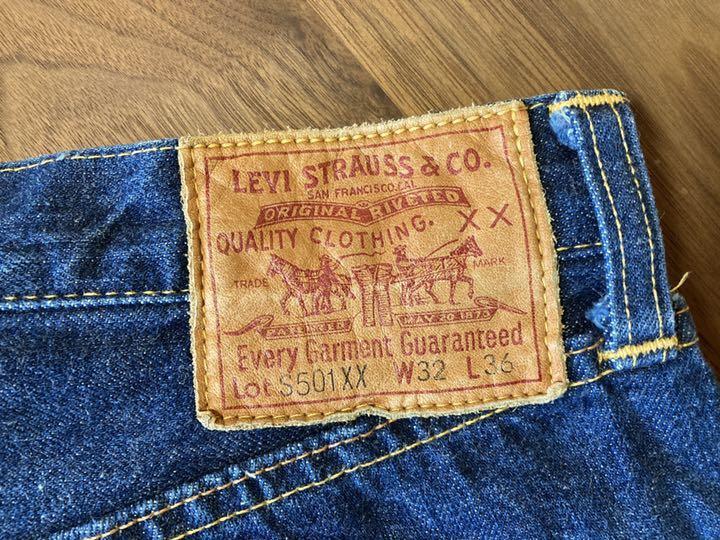 リーバイス LVC・米国製 大戦S501 44501 0022 W32l36 バレンシア工場