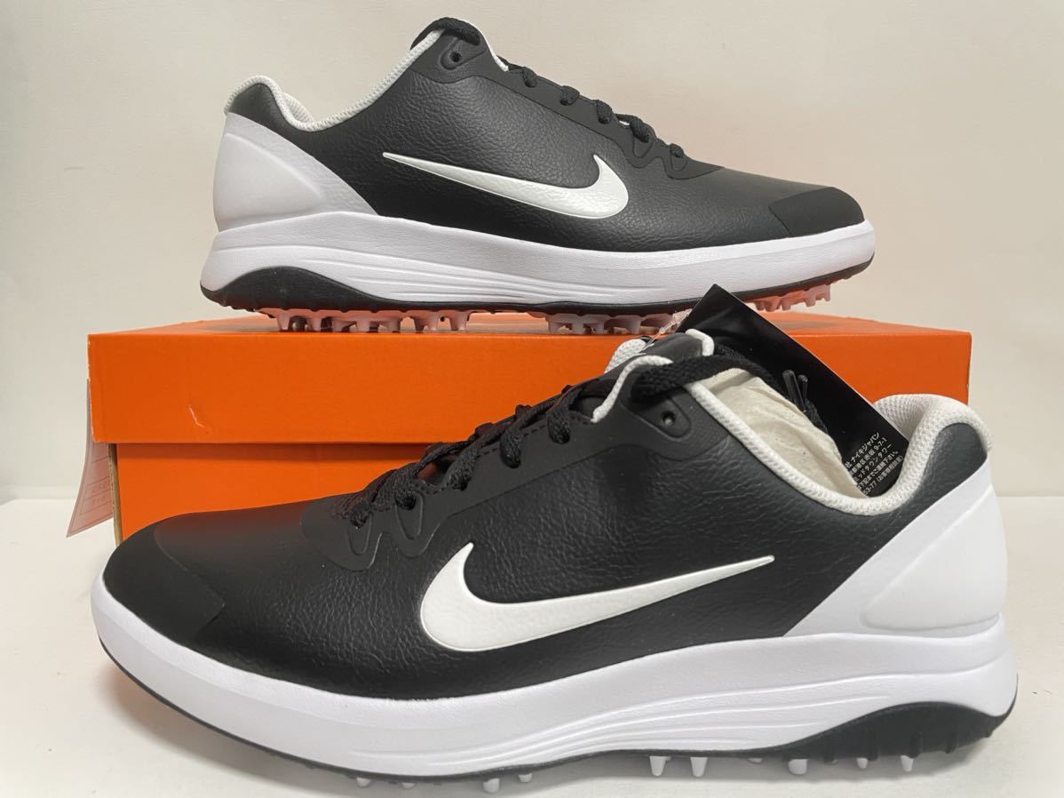 【送料無料】【新品】23.5㎝ Nike Infinity G Golf Shoe (Wide) ナイキ インフィニティ G ゴルフシューズ (ワイド) ブラック/ホワイト 黒白_画像3