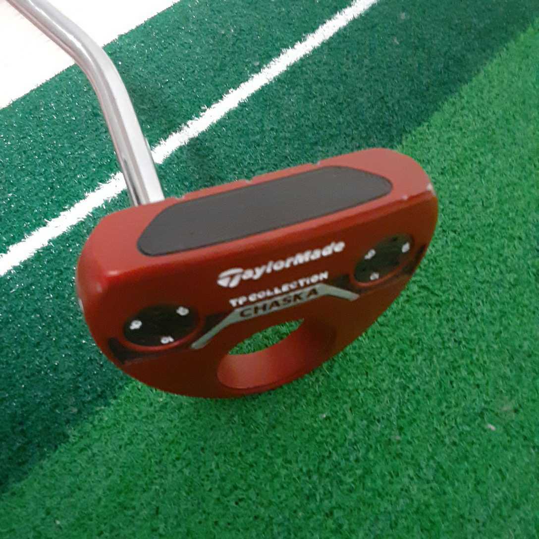 日本に 【レフティ】TaylorMade TP COLLECTION RED CHASKA パター 特別割引中 TP ☆レフティパター☆ COLLECTION CHASKA RED クラブ