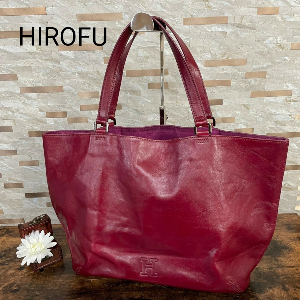 HIROFU ヒロフ レザーバッグ トートバッグ（¥9,481） dofeli.com