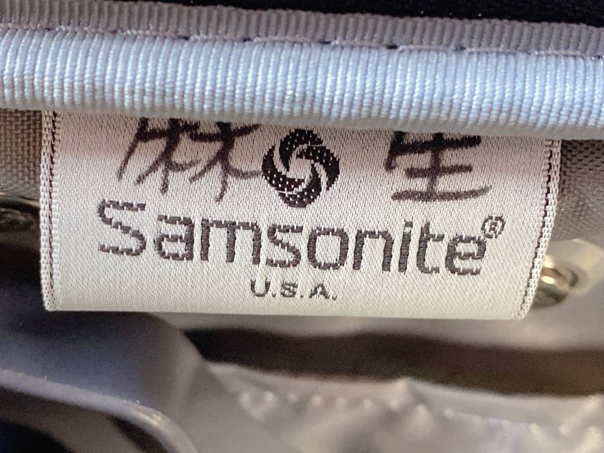  valuable Samsonite Samsonite flax raw suit bag garment bag carry bag 