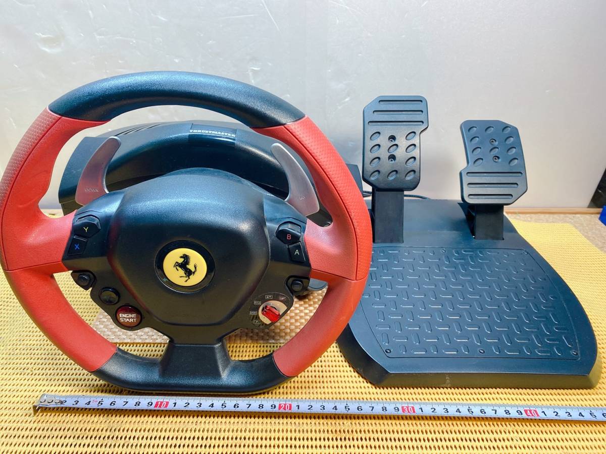 貴重 THRUSTMASTER スラストマスター Ferrari 458 Spider RACING WHEEL