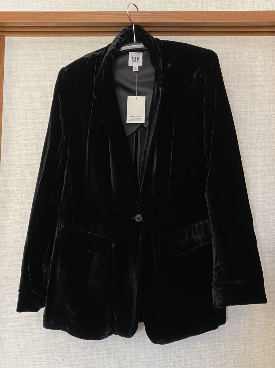  новый товар не использовался! дешевый!GAP Gap wi мужской tailored jacket, чёрный America M, Япония 13~15 номер степень 13,900 иен. товар 