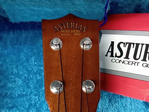 良品】ASTURIAS Soprano Maho17 ウクレレ(汎用ハードケース付き