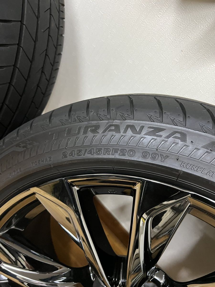 レクサス LS500 Fスポーツ 20インチ 純正 タイヤホイール 245 レクサス LS500 Fスポーツ 20インチ 純正 タイヤホイール 245